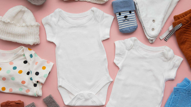 Baby bodysuits, socks, jumpers, pants, and hats—The best natural stain remover for baby clothes